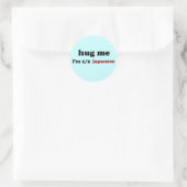 Sticker Rond Demi-japonais (Sac)
