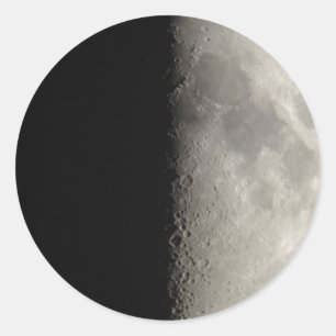 Sticker Rond Demi-lune