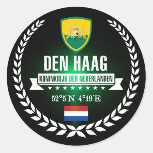 Sticker Rond Den Haag