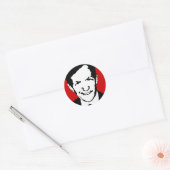 Sticker Rond Dennis Kucinich (Enveloppe)