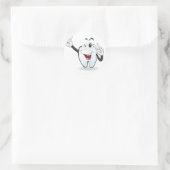 Sticker Rond dent (Sac)