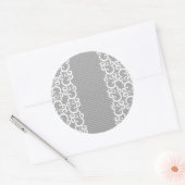 Sticker Rond Dentelle 1 (Enveloppe)