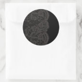 Sticker Rond Dentelle 2 (Sac)