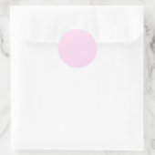 Sticker Rond Dentelle rose Classique Conception des couleurs (Sac)