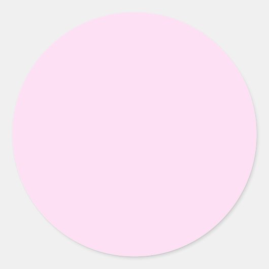 Sticker Rond Dentelle rose Classique Conception des couleurs (Devant)