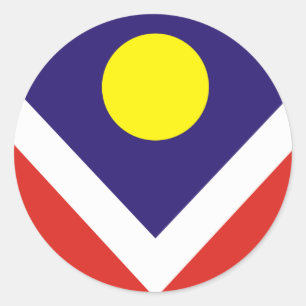 Sticker Rond Denver, Colorado