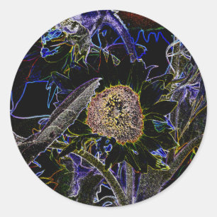 STICKER ROND DÉPANNAGE