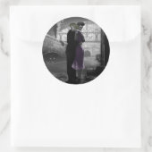 Sticker Rond Départ de l'amour (Sac)