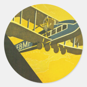 Sticker Rond Déplacer avec les heures