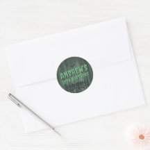 Déplaisant Dark Green Zombie joyeuse fête d'annive