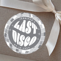 Dernière Disco 70s Rétro Groovy Enterrement de Vie