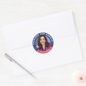 Sticker Rond Des Cackers Pour Kamala (Enveloppe)