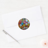 Sticker Rond Des poubelles ! (Enveloppe)
