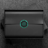 Sticker Rond Dés RPG | Emerald Imaginaire Tabletop Retro Gamer