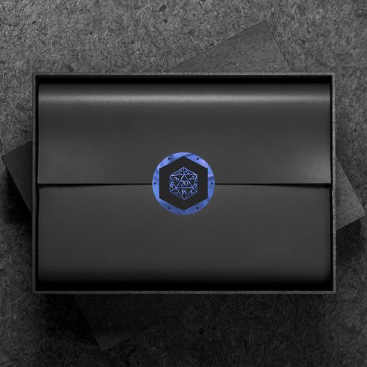 Sticker Rond Dés RPG | Nebula Imaginaire Tabletop Gamer Personn