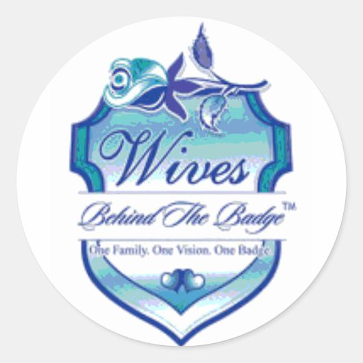 Sticker Rond Des Villes Derrière L'Insigne (Devant)
