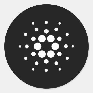 Sticker Rond Design Cardano
