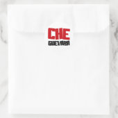 Sticker Rond Design Che Guevara (Sac)