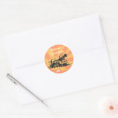 Sticker Rond Design de Reichsbahn (Enveloppe)