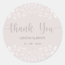 Design floral rose clair Mariage élégant