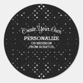 Sticker Rond Design From Scratch - (Devant)