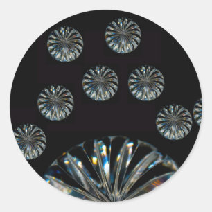 Sticker Rond Design irlandais - La collection Crystal