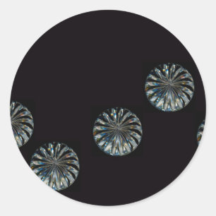 Sticker Rond Design irlandais - La collection Crystal