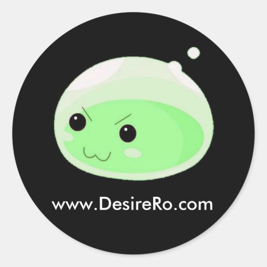 Sticker Rond Desire Ragnarok (Devant)