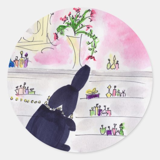 Sticker Rond Desiree01 (Devant)