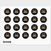 Sticker Rond Désolé Ba (Feuille)