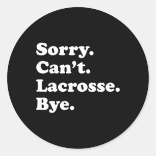 Sticker Rond Désolé de ne pas être au courant - Drôle crosse 1