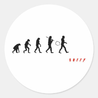 Sticker Rond Désolé, J'Ai Farted !