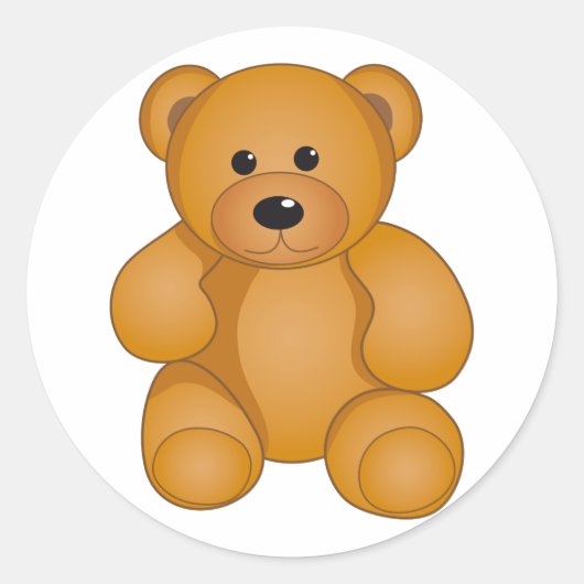 Sticker Rond Dessin Dessin Dessin (Devant)