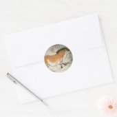 Sticker Rond Dessins de grotte Lascaux (Enveloppe)