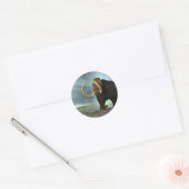 Sticker Rond Destin de mammoth laine (Enveloppe)