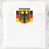 Sticker Rond Deutschland 2 (Sac)