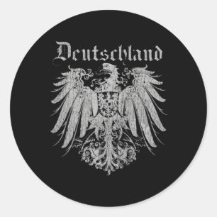 Sticker Rond Deutschland Gers Prussie Gery