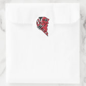 Sticker Rond Deux Âmes Un Cœur (Sac)