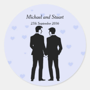 Sticker Rond Deux pièces