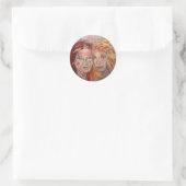 Sticker Rond deux soeurs (Sac)
