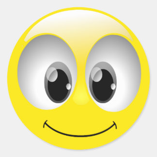 STICKER ROND DEVANT