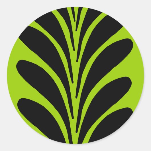 Sticker Rond Devenez écolo (Devant)