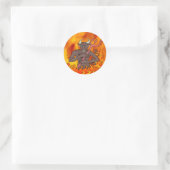 Sticker Rond Devil Monster (Sac)