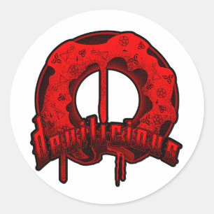 Sticker Rond Dévilut beigne
