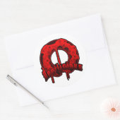 Sticker Rond Dévilut beigne (Enveloppe)