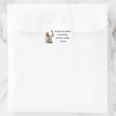 Sticker Rond Devis Socrates 3b (Sac)