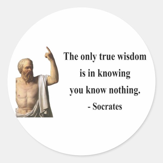 Sticker Rond Devis Socrates 3b (Devant)