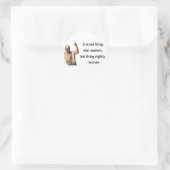 Sticker Rond Devis Socrates 6b (Sac)