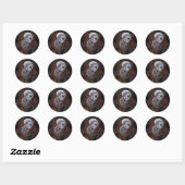 Sticker Rond Devlyn Sydus (Feuille)