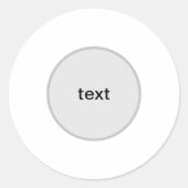 Sticker Rond dfgdfgdfrg (Devant)